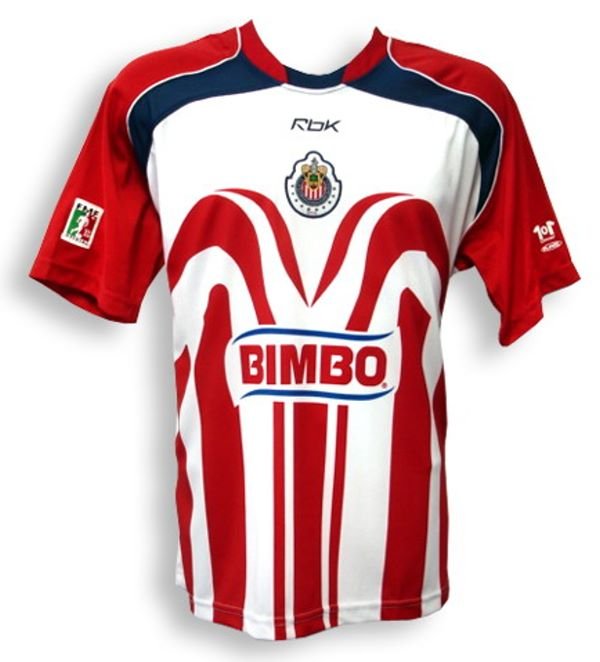 Camisa retro Reebok  Chivas Guadalajara 2006 2007  I jogador